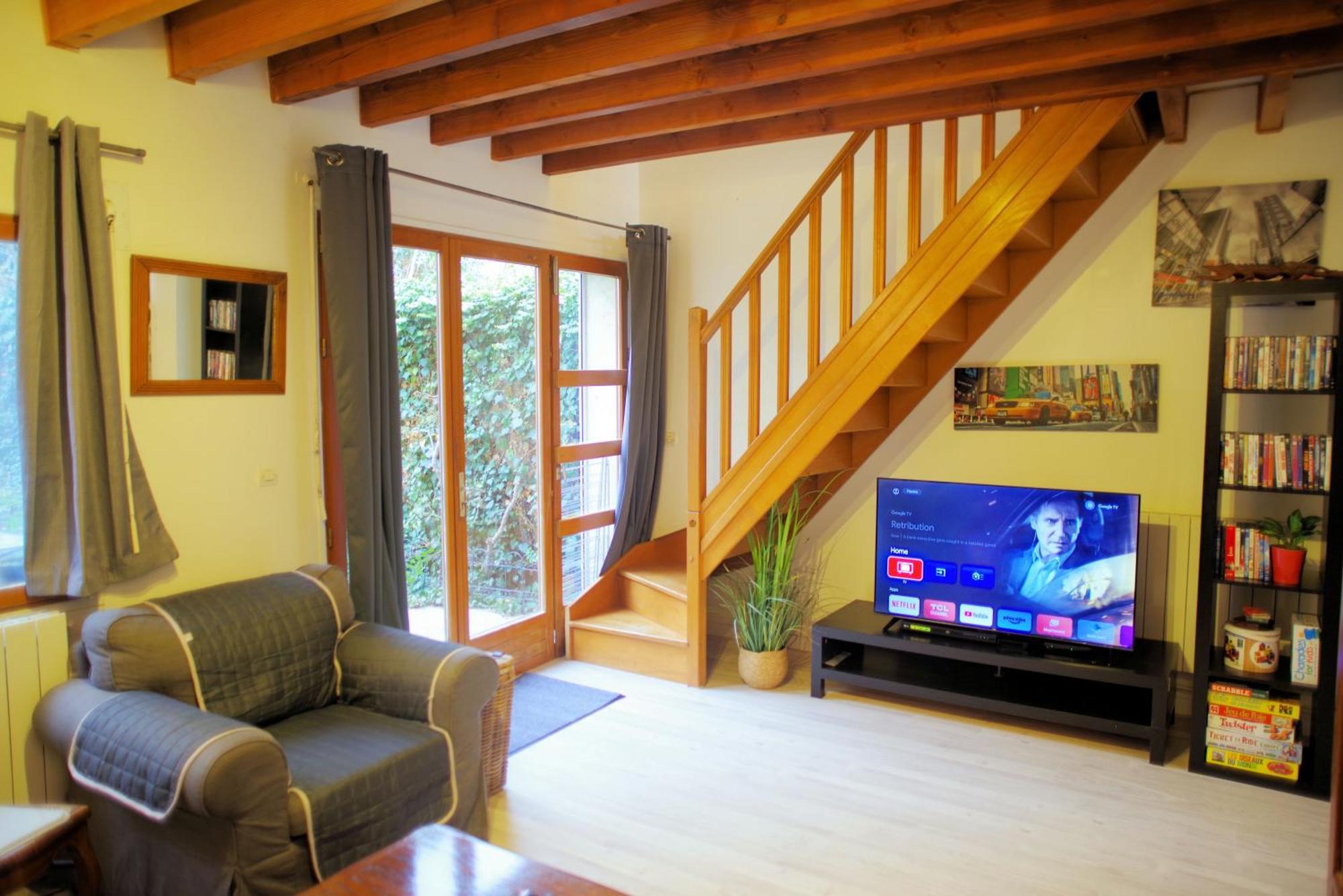 Maison De Charme Avec Jardin A 10Mn De Paris Nanterre Exterior foto